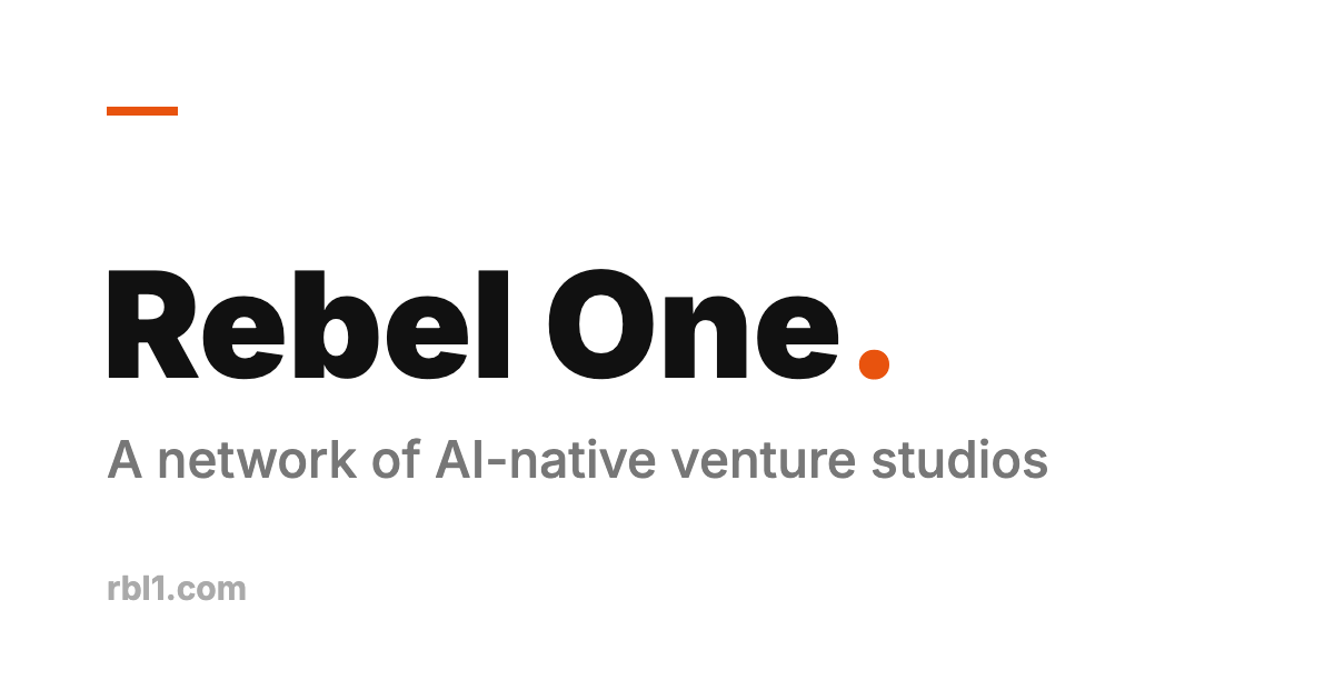 Revel One Rebel One — Accelerating Innovation